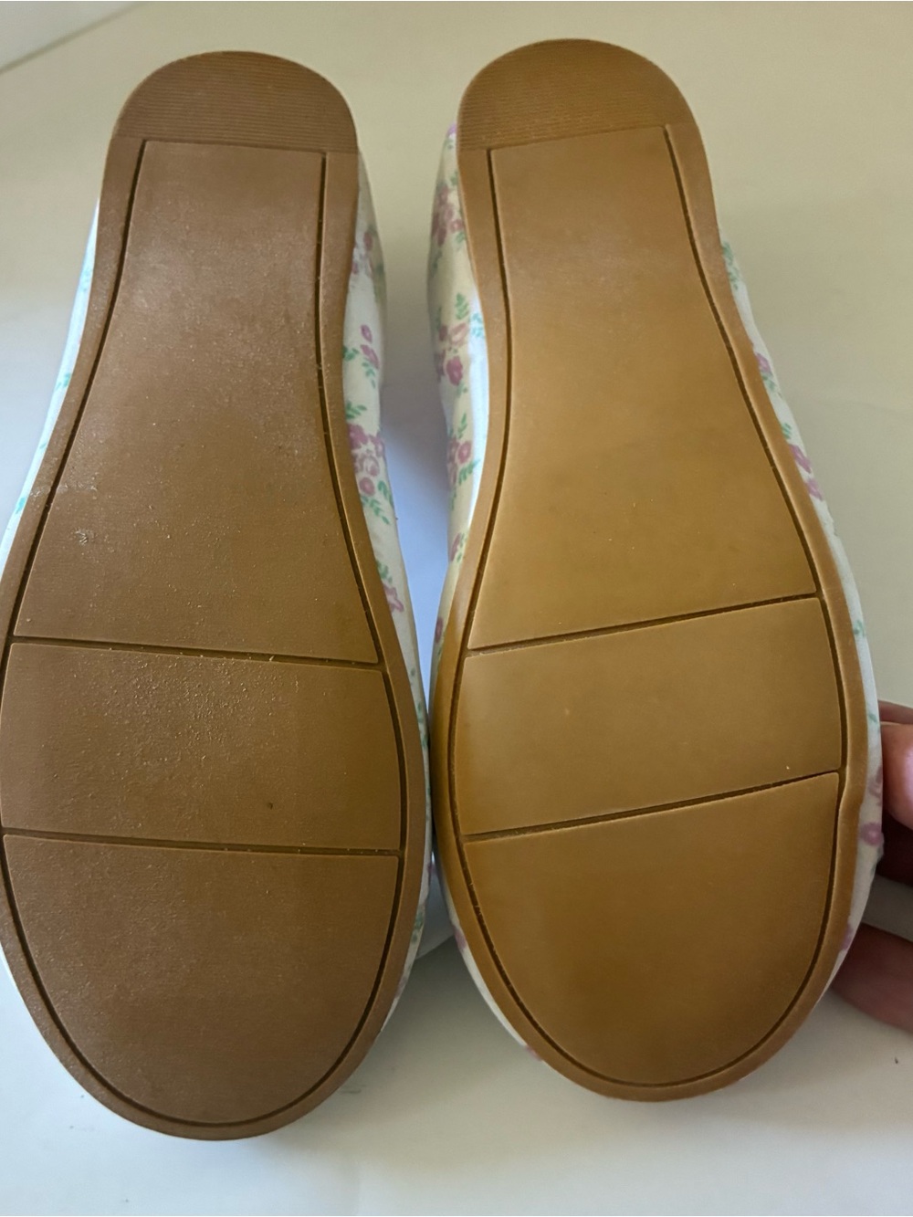 Nordstrom Rack Girls Remma floral ballet flats with bow details Size 4M - Picture 10 of 14